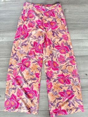 Old navy tropical pink playa pants